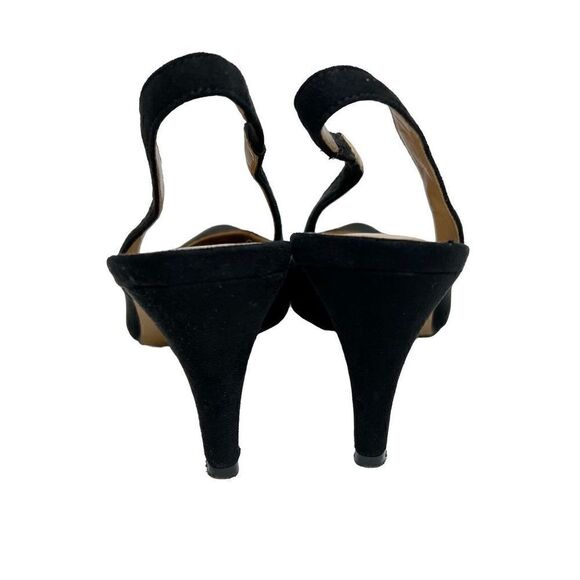 Coach and Four black Letti -CF sling back heels size 6.5 - Picture 11 of 16